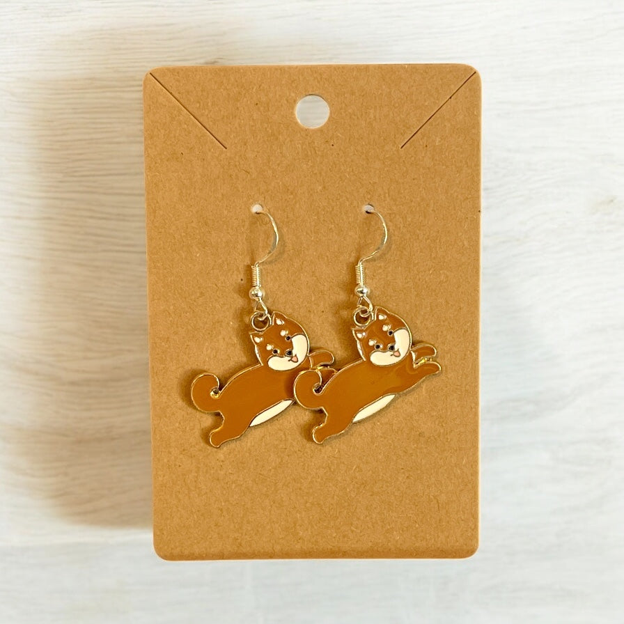 Steamed Stardust Earrings - Dogs