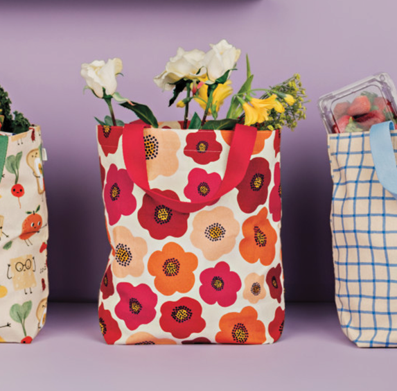 Tote Bag - Poppy Pocket