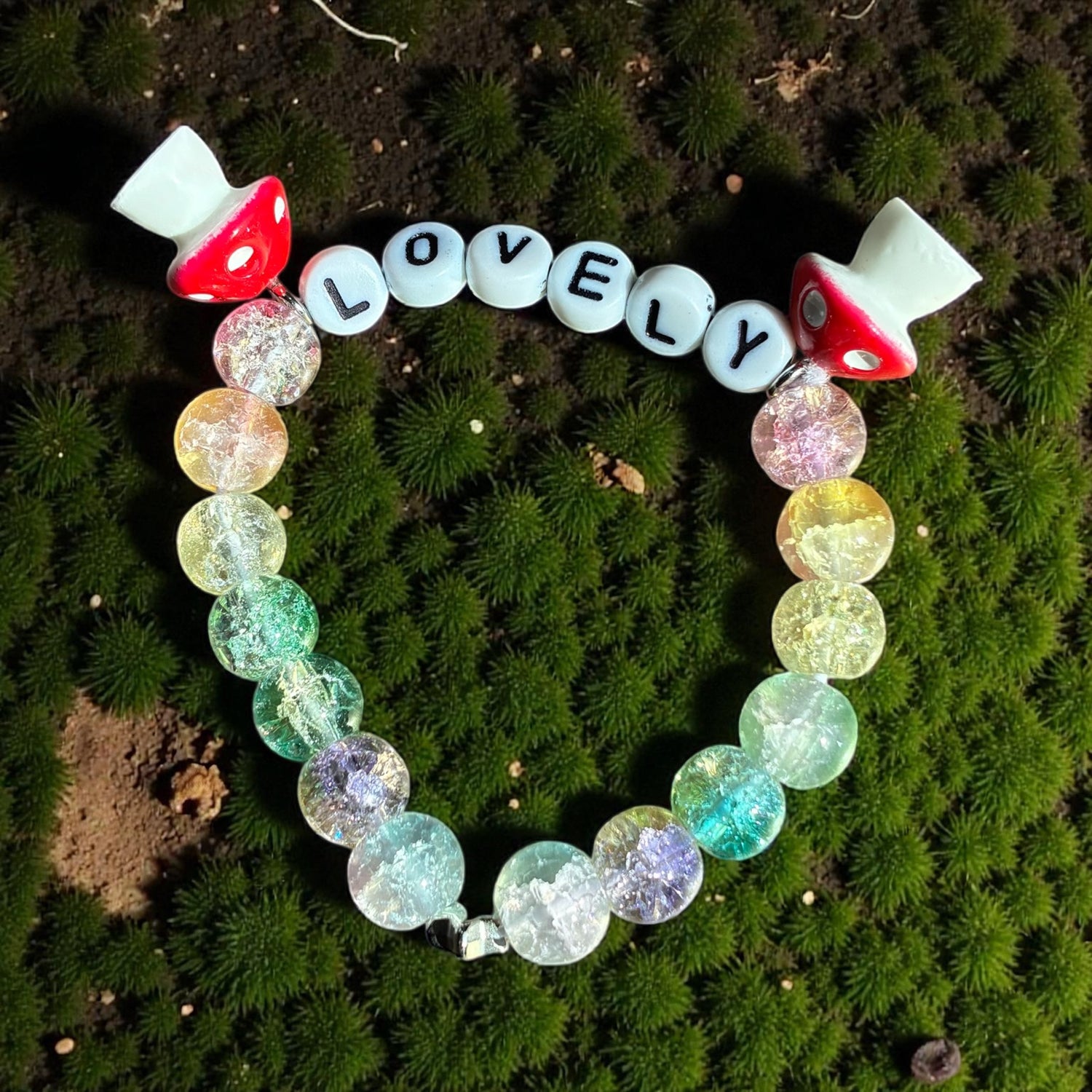 Glass Bead Bracelet