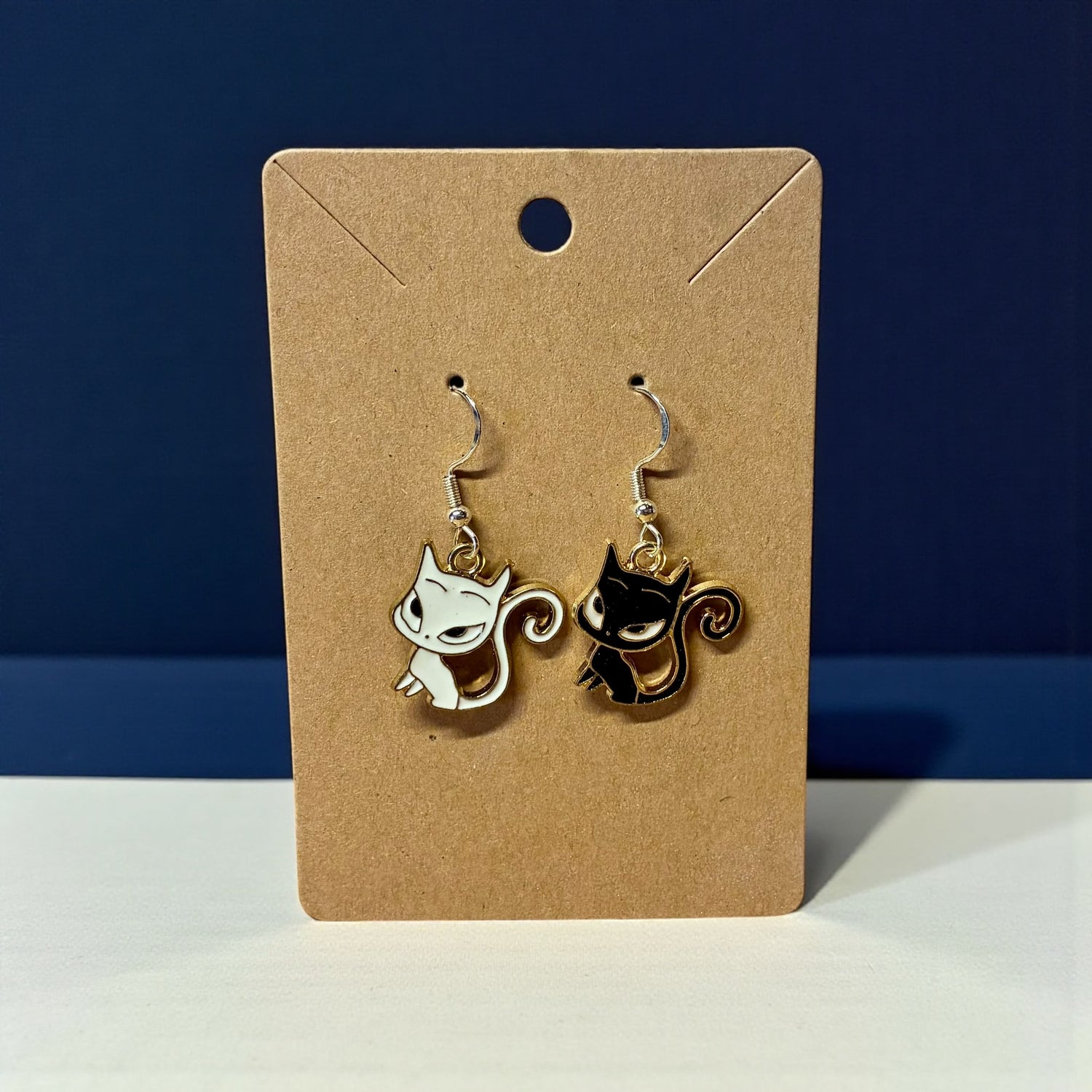 Steamed Stardust Earrings - Cats
