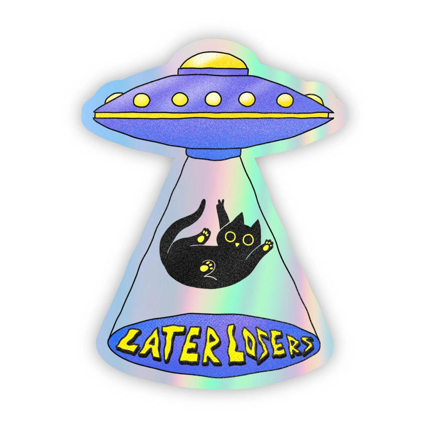 Vinyl Sticker - Later Losers (holographic)