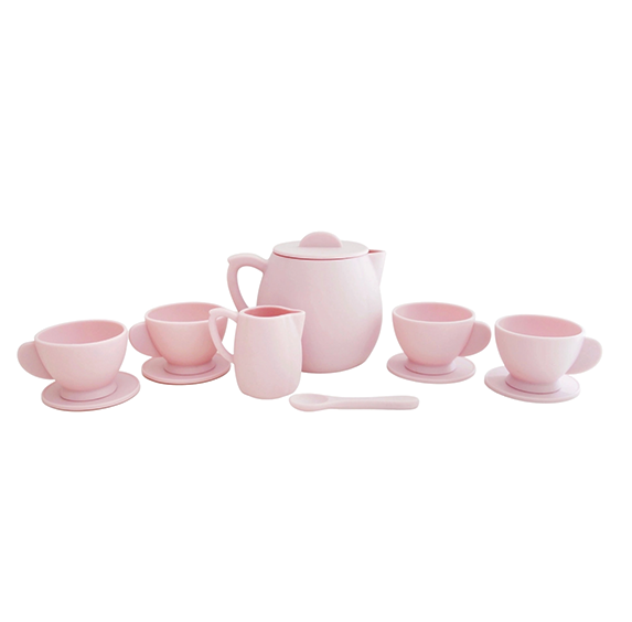 Silicon Tea Set - Primrose Pink