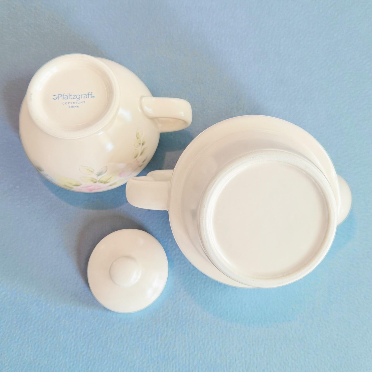 Vintage Teapot - Rose Tea for One (Pfaltzgraff, 1985, China)