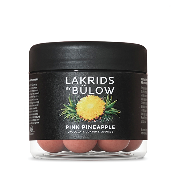 Danish Chocolate Covered Licorice - Pink Pineapple