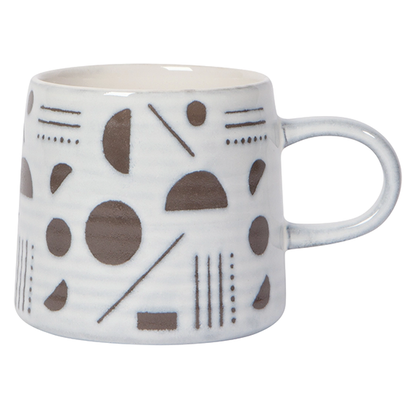 Imprint Stoneware Mug - Domino