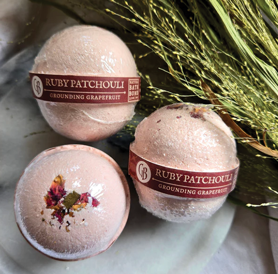 Bath Bomb: Ruby Patchouli