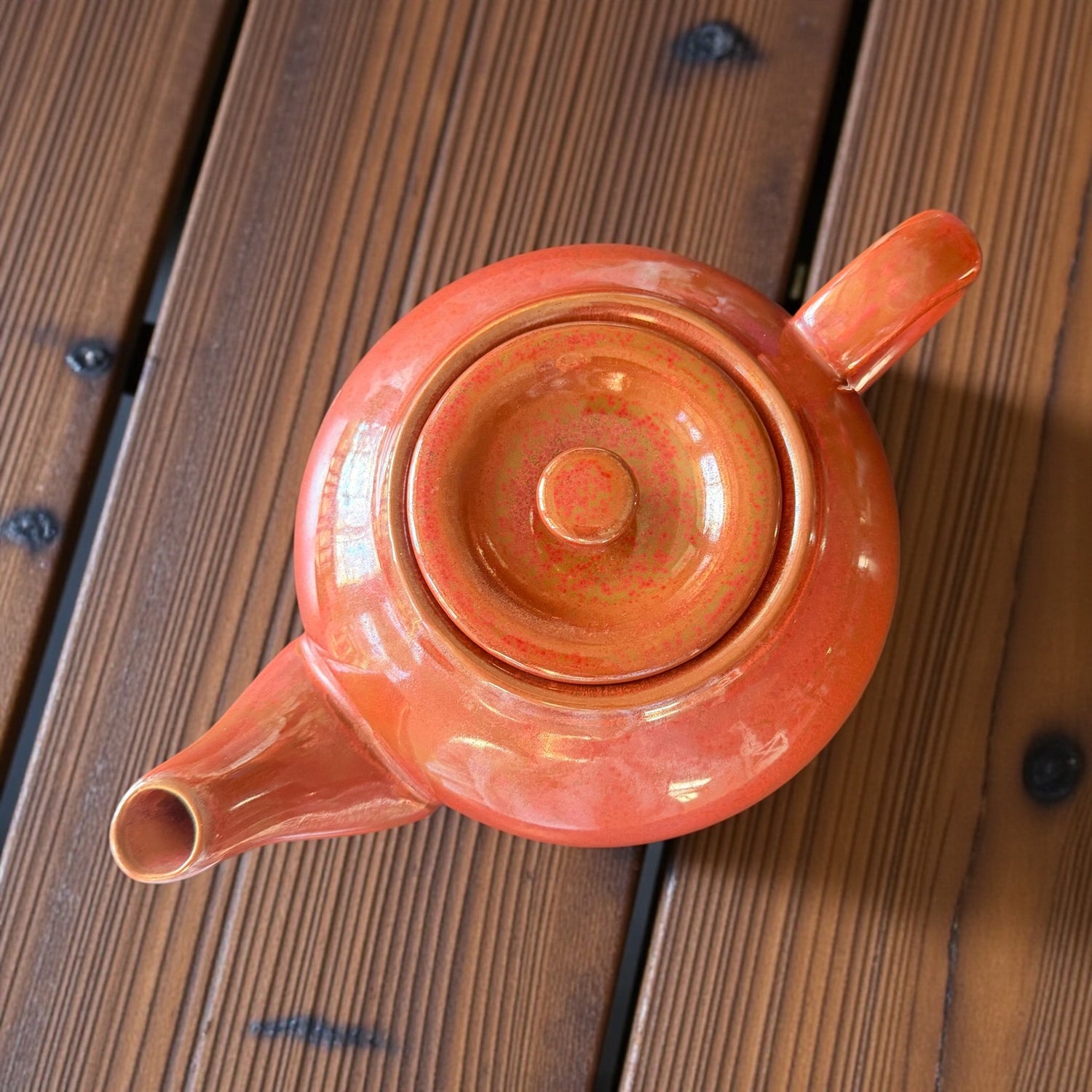 Vintage Teapot - Red Glaze (BIA Cordon Bleu, China)