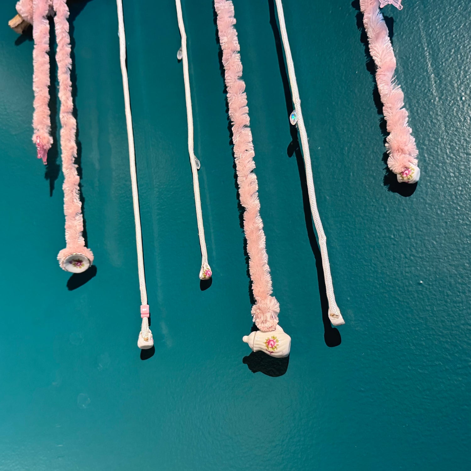 Suncatcher / Window Decor - Pink Fuzzies