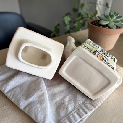 Vintage Teapot - Cottage (Staffordshire)