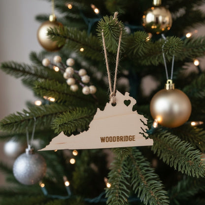 Virginia Ornament - State or City