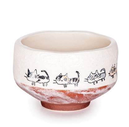 Matcha Bowl - Neko Cats