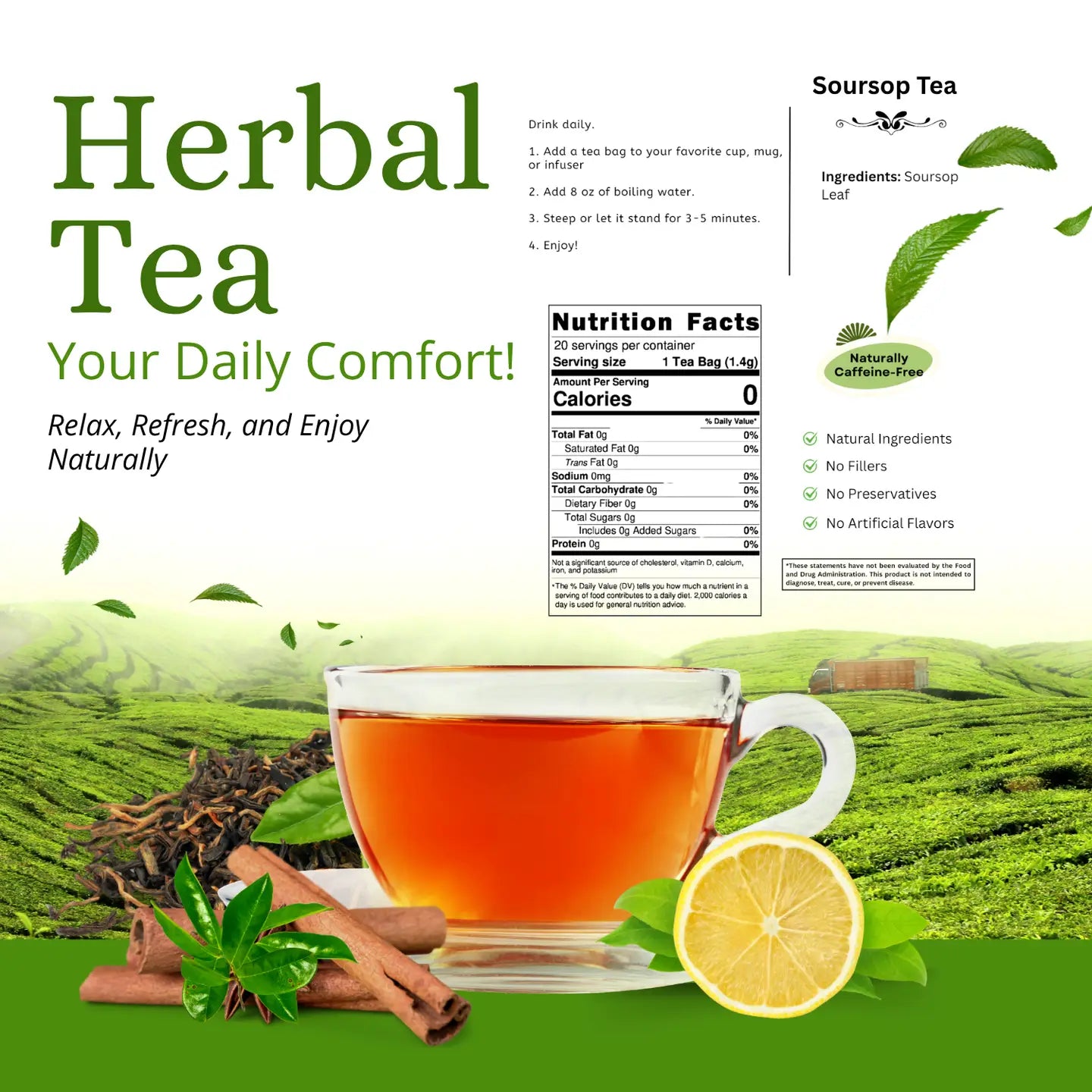 Soursop Tea