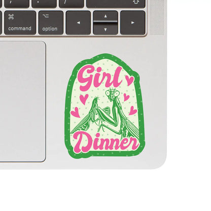 Vinyl Sticker - Girl Dinner