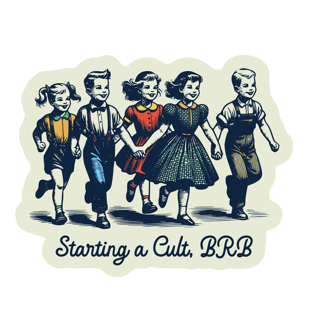 Vinyl Sticker - Creepy Kids