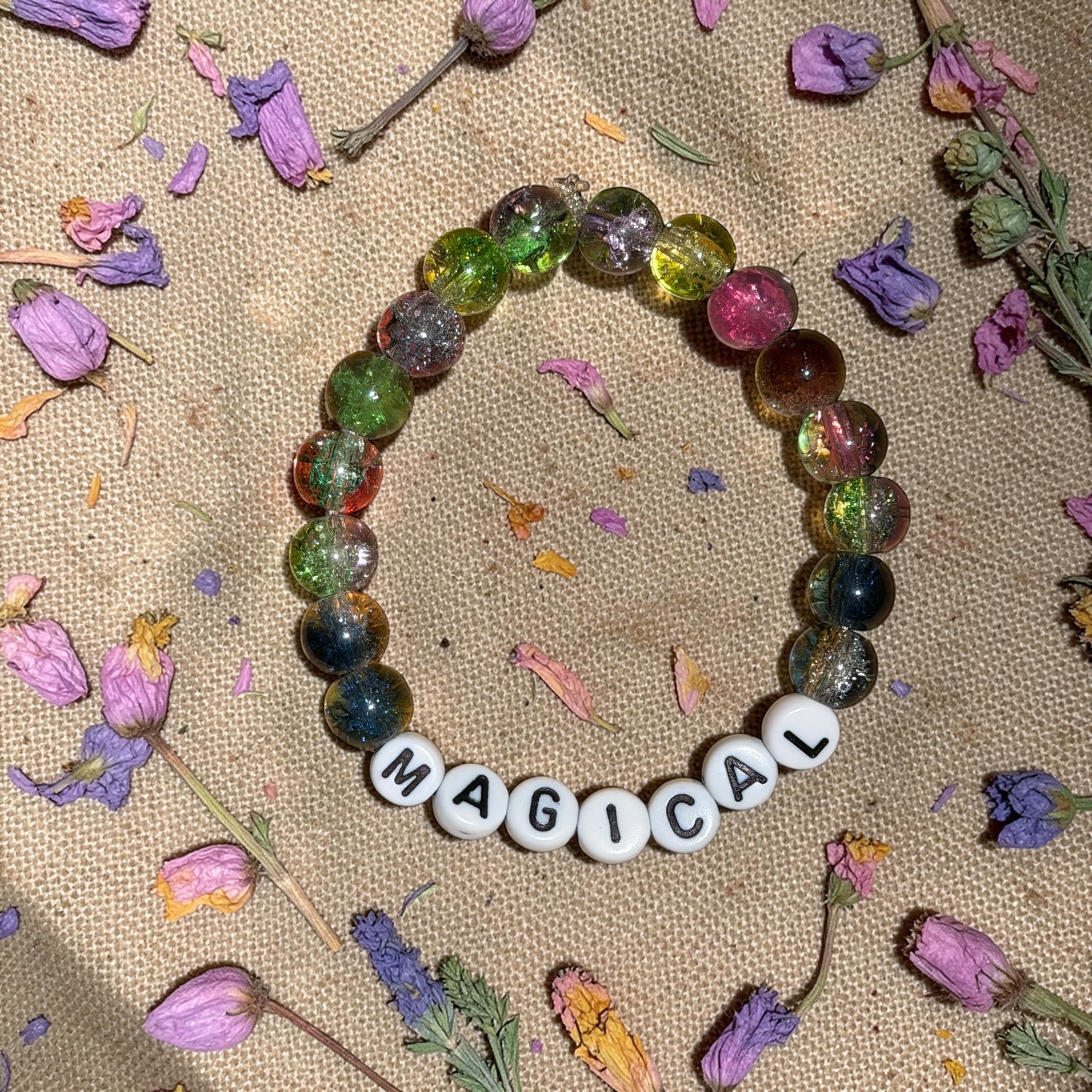 Glass Bead Bracelets &amp; Phone Charms