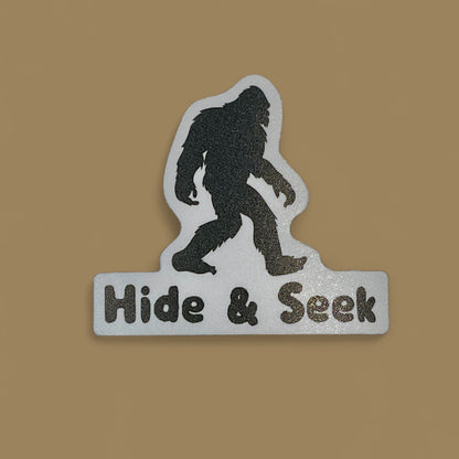 Vinyl Sticker - Bigfoot Hide &amp; Seek