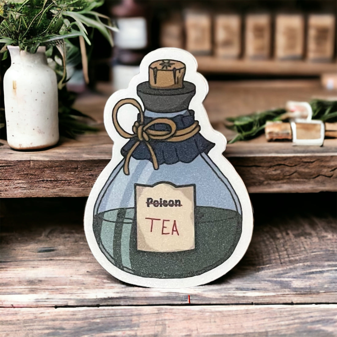 Vinyl Sticker - Poison... er, Tea