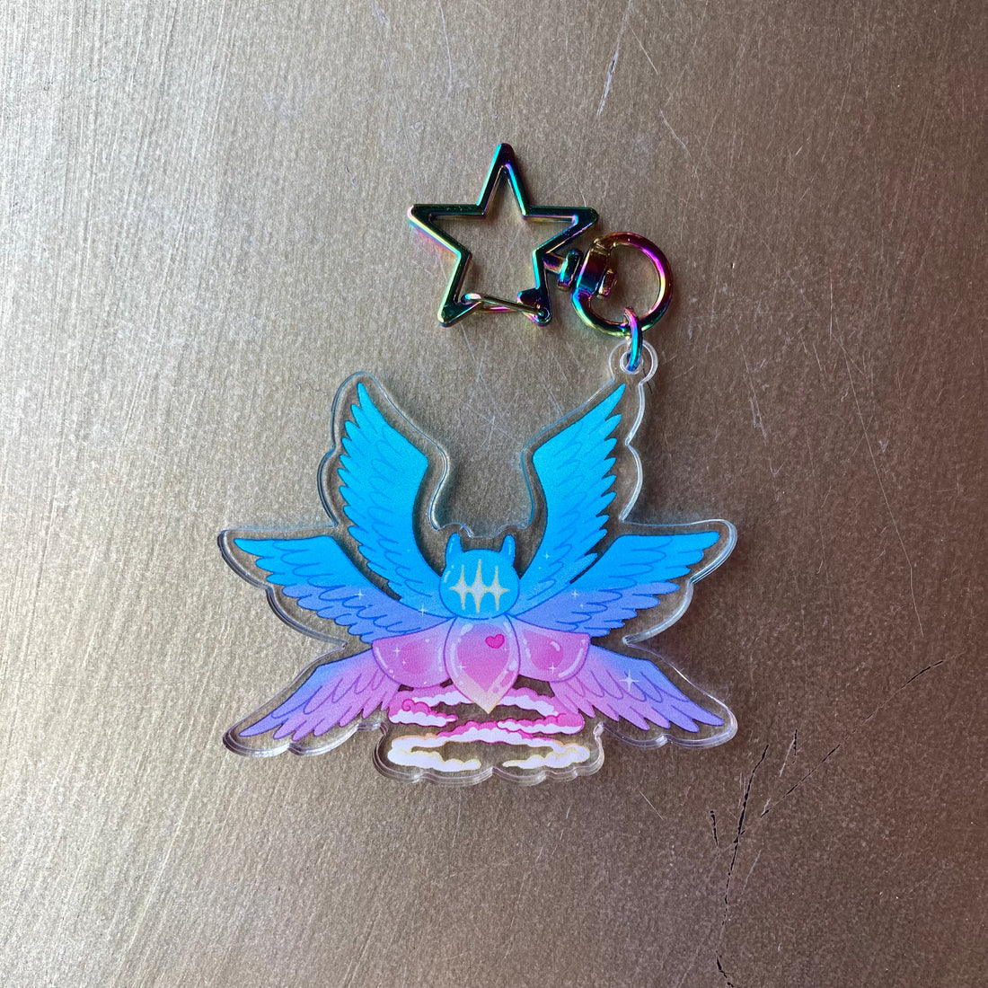 Keychain/Charm - Sunrise Sea Angel