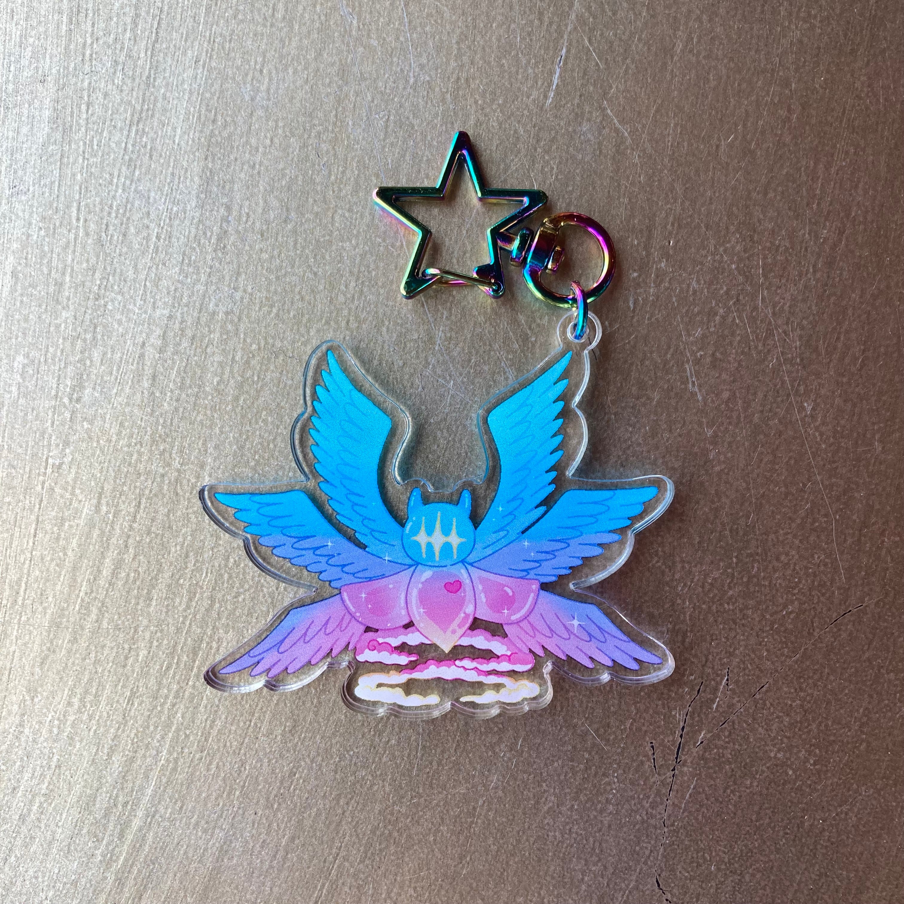 Keychain/Charm - Sunrise Sea Angel