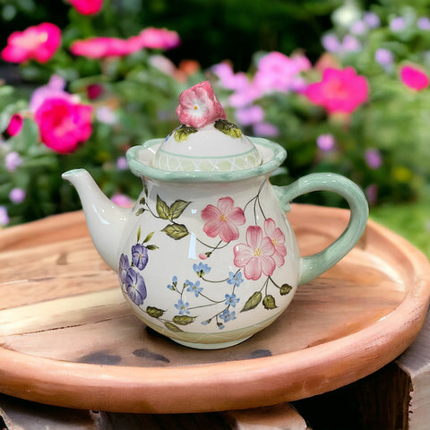 Vintage Teapot - Garden Party (Popular Creations, 2004)
