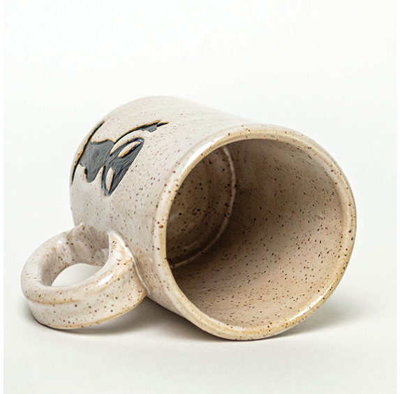 Black Alien White Mug (14oz)