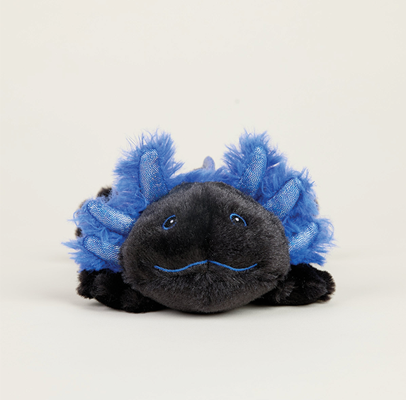 Warmies Junior - Black Axolotl