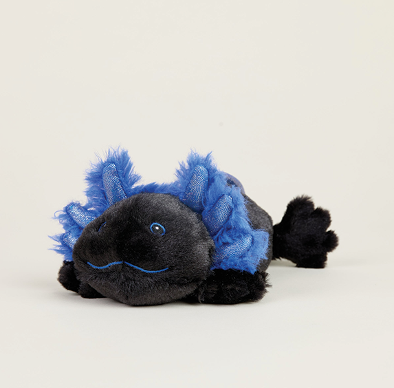 Warmies Junior - Black Axolotl