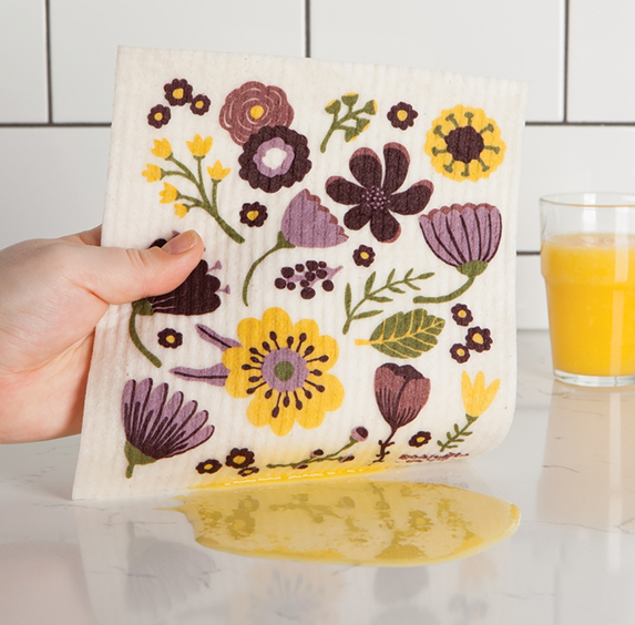 Swedish Sponge Cloth - Flora