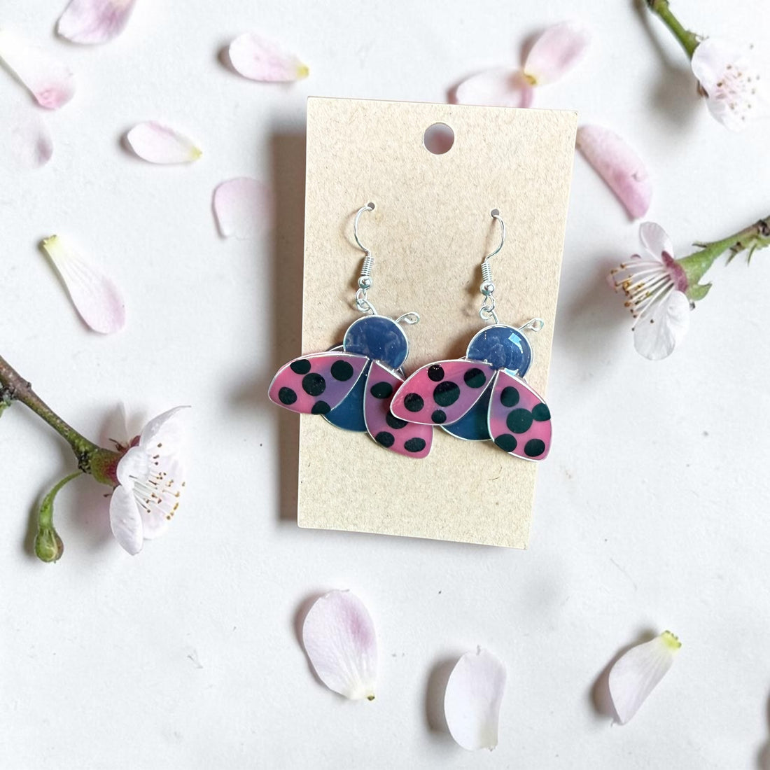 Katty’s Corner Earrings - Ladybugs