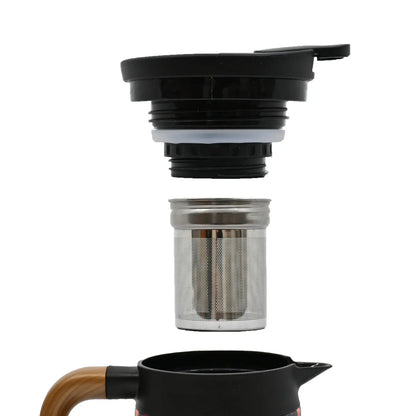 32oz Thermal Tea Kettle with Infuser Strainer Koi Fish