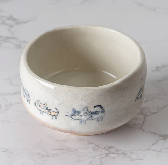 Matcha Bowl - Neko Cats