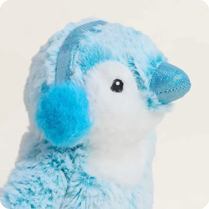 Warmies Junior - Blue Winter Penguin