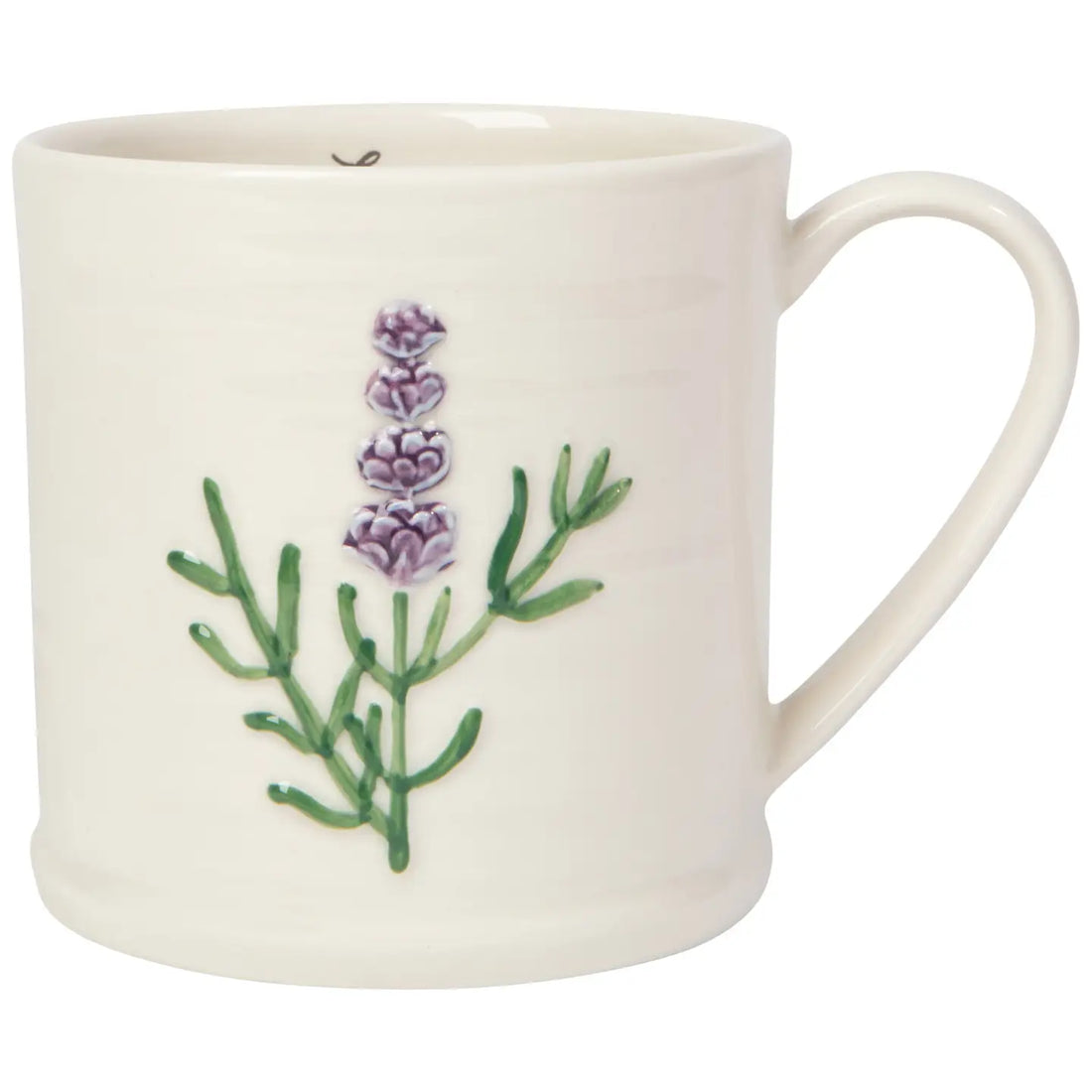 Lavender Embossed Mug