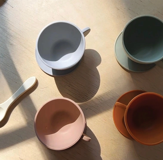 Silicon Tea Set - Multi Colored