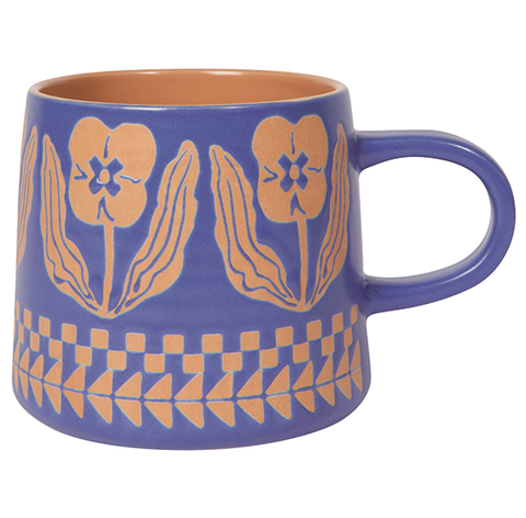 Imprint Stoneware Mug - Teppi