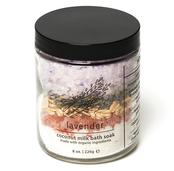 Coconut Milk Bath Soak - Lavender