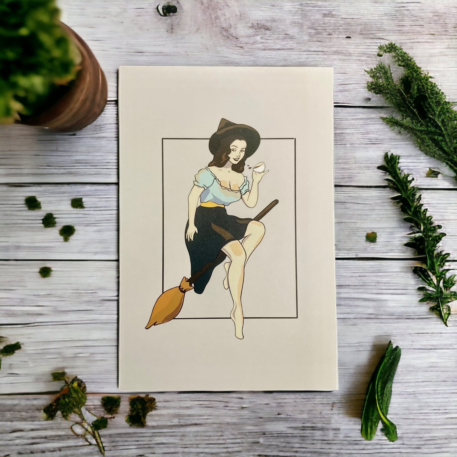 &quot;Tea Witch&quot; by Britta Gomez