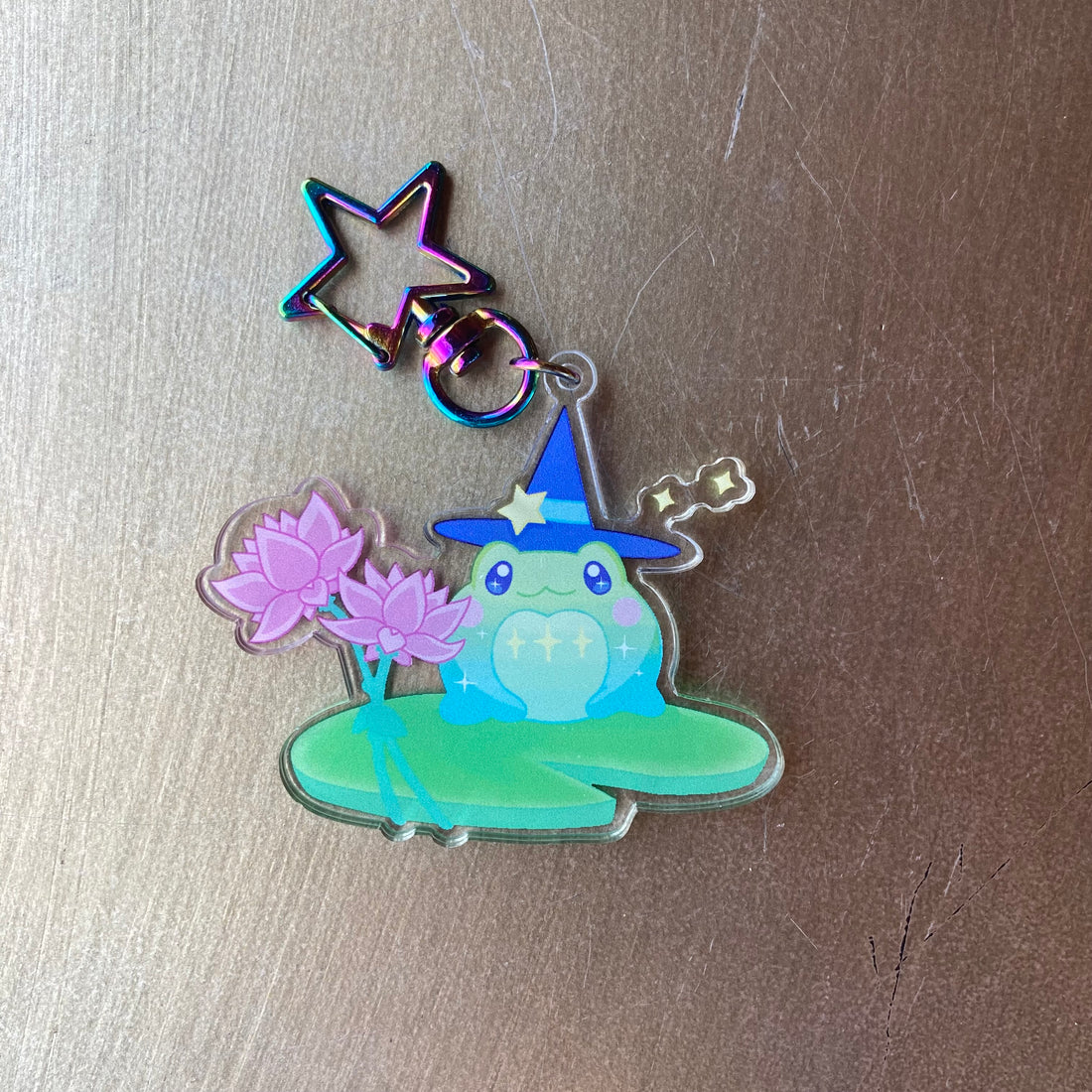 Keychain/Charm - Magical Frog
