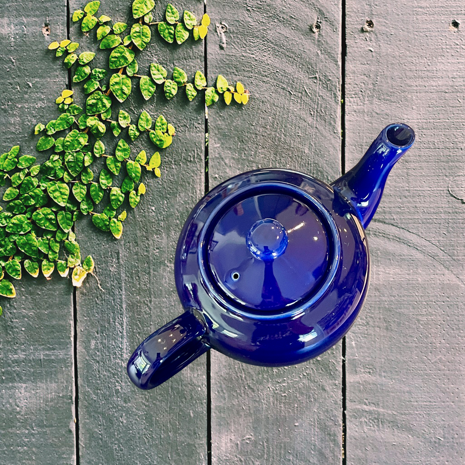 Vintage Teapot - Cobalt Blue (Old Amsterdam, China)