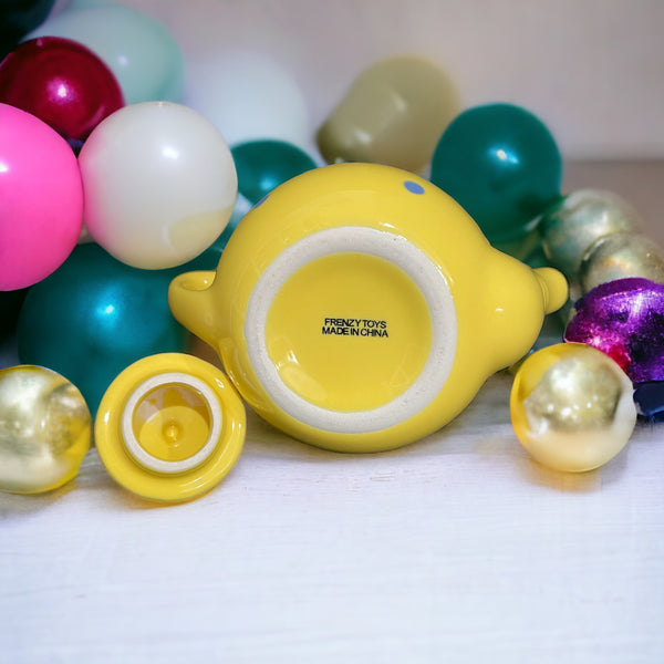 Vintage Teapot - Child’s Yellow (Frenzy Toys)