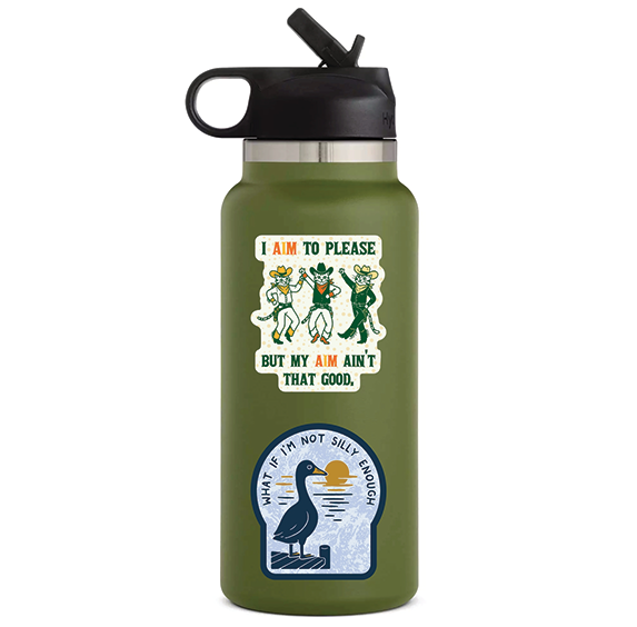 Vinyl Sticker - Not Silly Enough