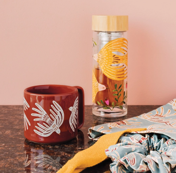 Danica Water Bottle - Plume