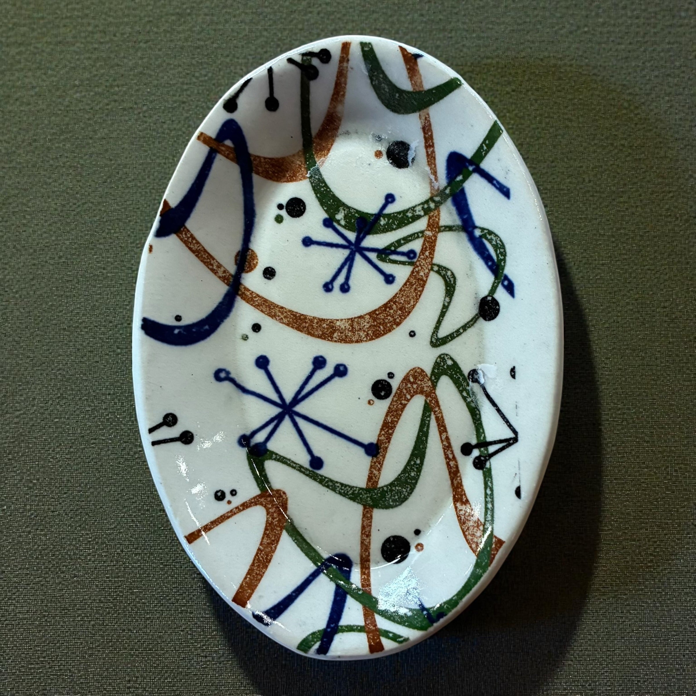 Boot Sole Pottery - Trinket / Teabag Tray