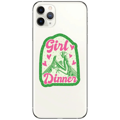 Vinyl Sticker - Girl Dinner