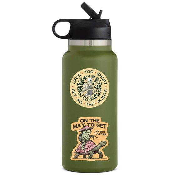 Vinyl Sticker - Frog Cowboy