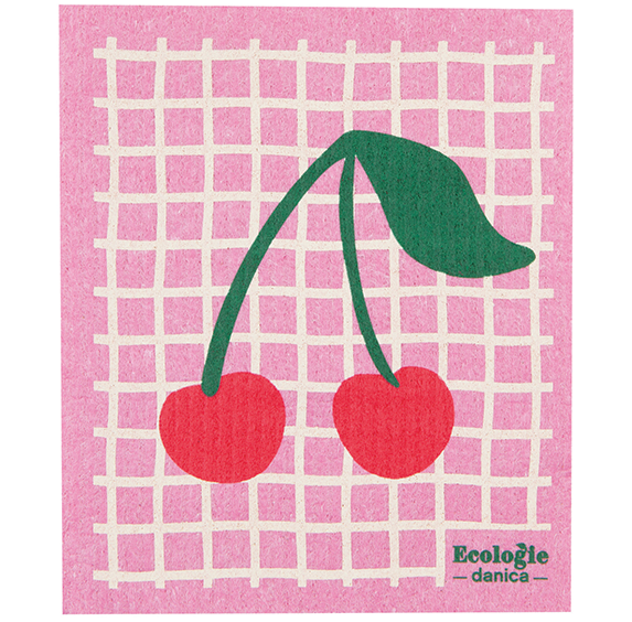 Swedish Sponge Cloth - Very Cherry