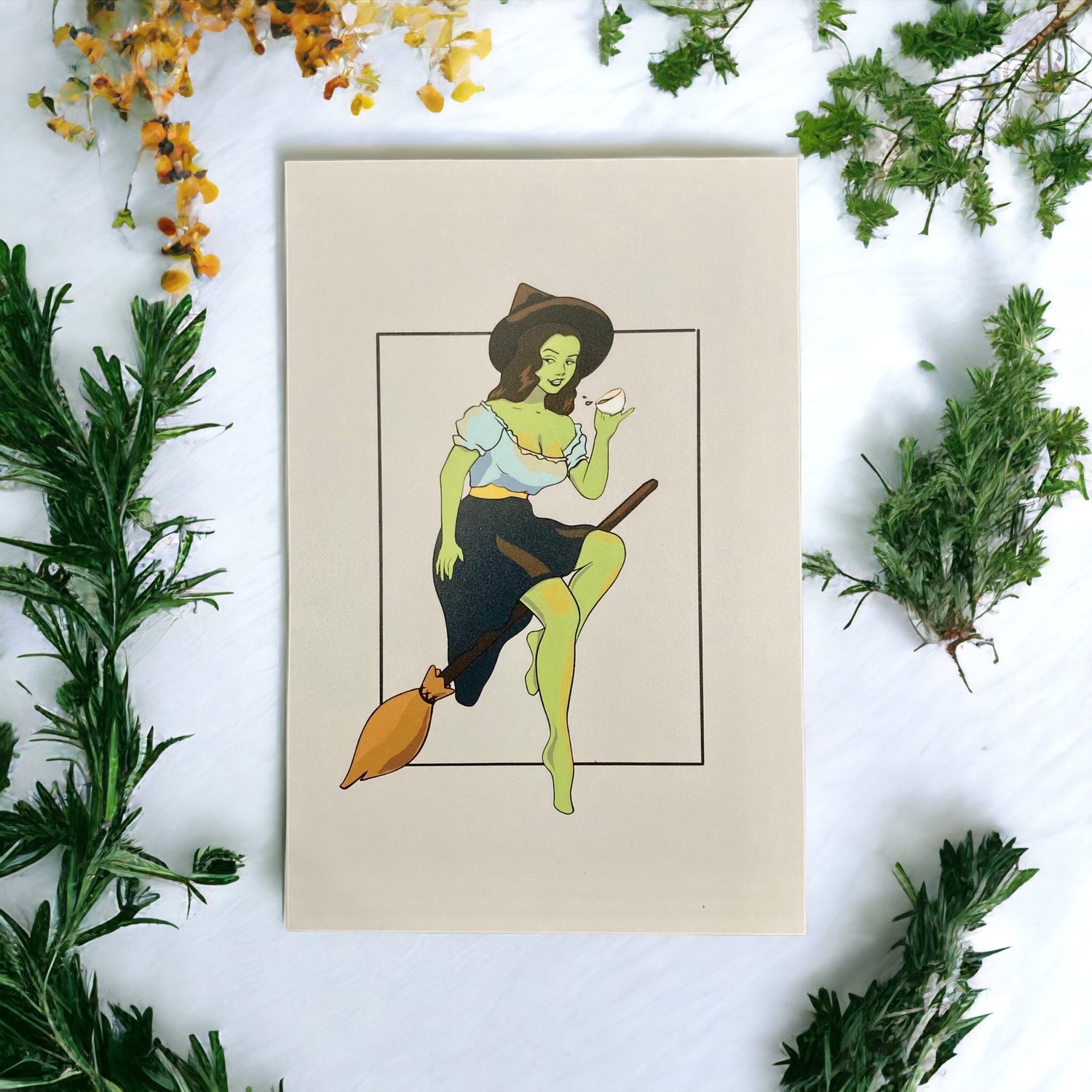 &quot;Tea Witch&quot; by Britta Gomez