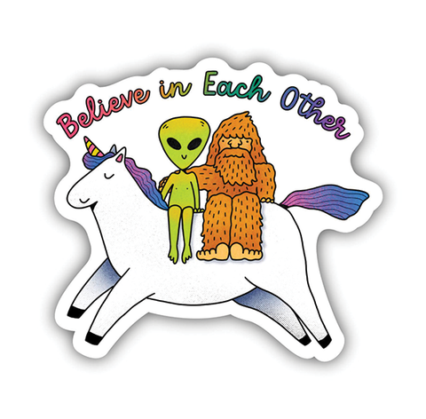 Vinyl Sticker - Believe in Each Other 2