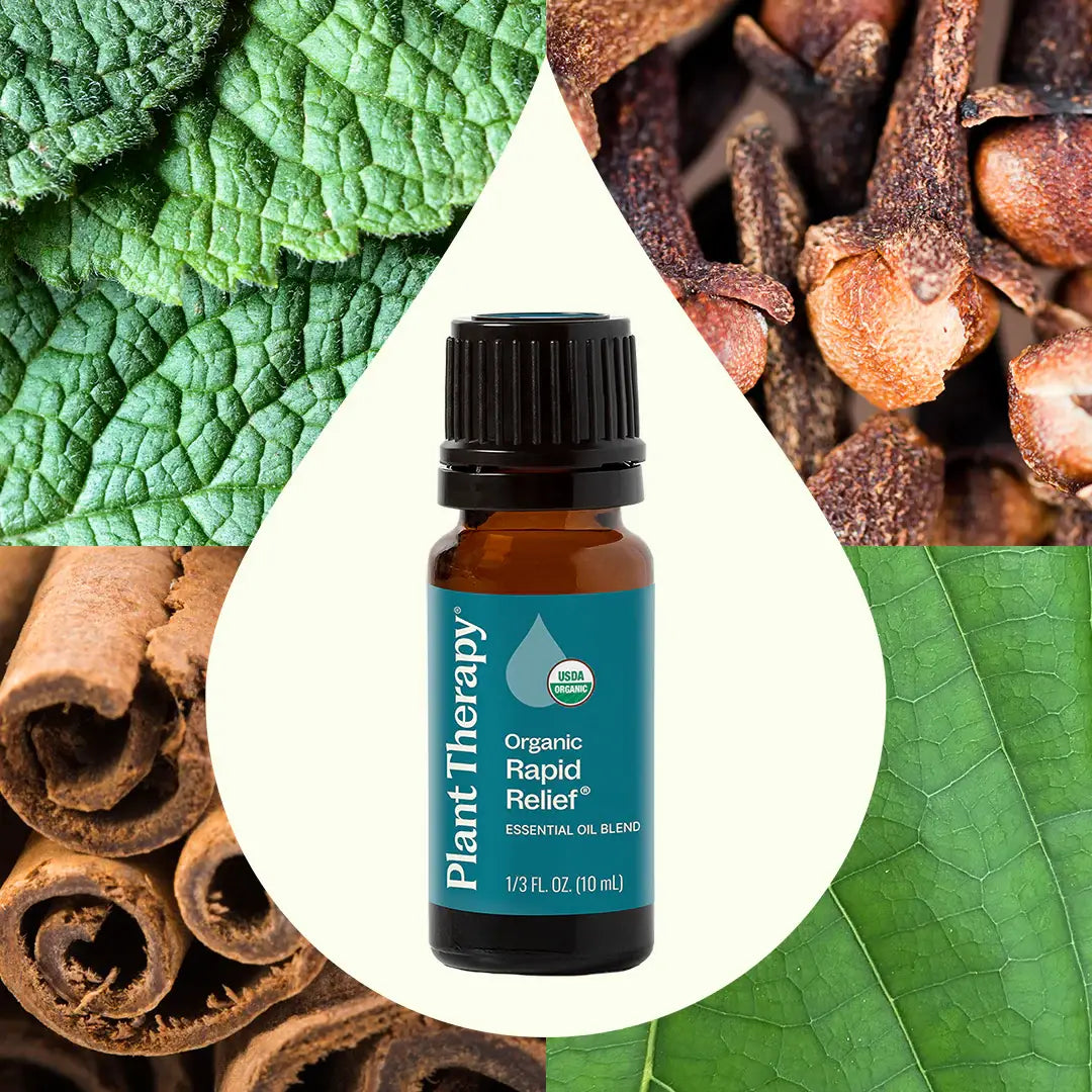 Essential Oils - Organic Rapid Relief