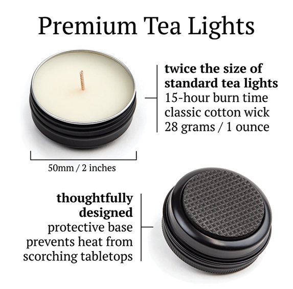 Hemlock Park Tea Light Candle (1 oz)